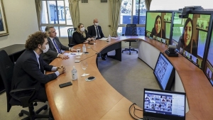 Intensa agenda en Olivos y Casa Rosada con la mira en la pospandemia