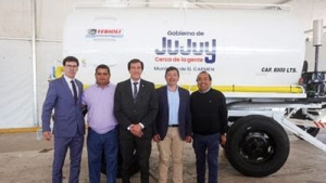 Sadir entreg&oacute; tanques atmosf&eacute;ricos a municipios