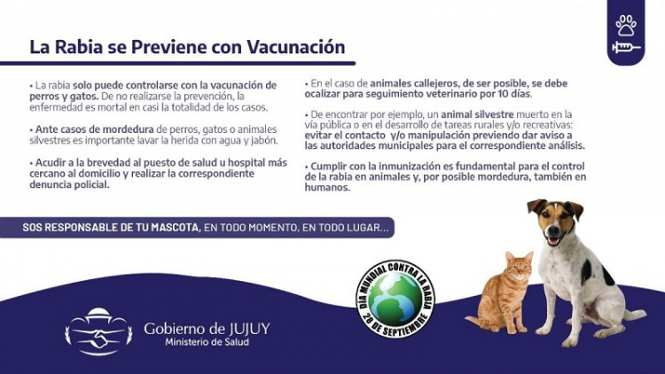 Comienza la Semana de Prevenci&oacute;n y Control de la Rabia