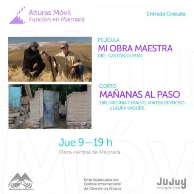 Cine en Maimar&aacute;. Alturas M&oacute;vil realizar&aacute; una funci&oacute;n de cine en Maimar&aacute;