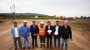 Sadir encabez&oacute; la reactivaci&oacute;n de obras en la Ruta Nacional N&deg; 34, tramo Las Pampitas