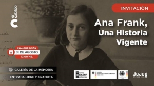 "Una historia vigente": inicia la muestra Ana Frank en El Cabildo