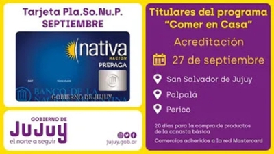 Acreditaci&oacute;n de la Tarjeta Plasonup