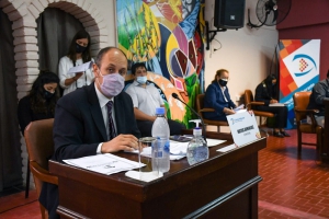 Mat&iacute;as Dom&iacute;nguez afirm&oacute; que es momento de discutir una ley de coparticipaci&oacute;n municipal