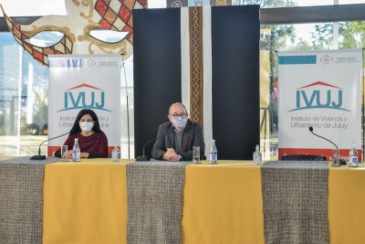 IVUJ. 50 viviendas se sortearon para Caimancito
