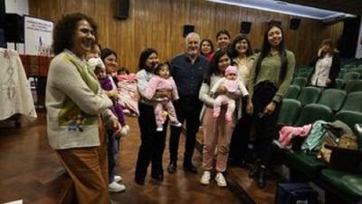 Se entregaron 640 kits para el apoyo a la lactancia