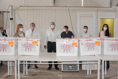 LLeg&oacute; a Jujuy el primer lote de 2.250 vacunas SPUTNIK-V