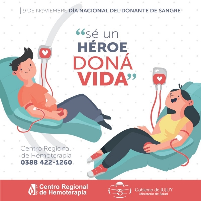 La provincia logr&oacute; sostener el nivel de donaci&oacute;n de sangre en los meses de pandemia