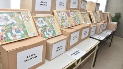 Entregaron juegos did&aacute;cticos a 42 jardines de infantes