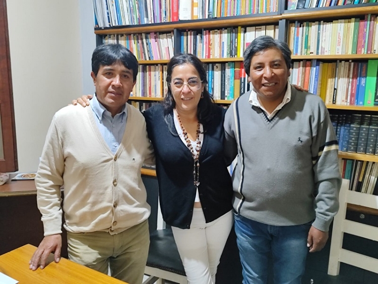 Carolina Mois&eacute;s planifica acciones conjuntas con el intendente electo de El Aguilar, Jos&eacute; Sajama