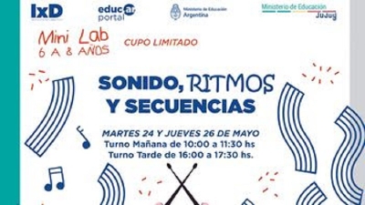 Nuevo taller Minilab "Sonidos, ritmos y secuencias" de IxD