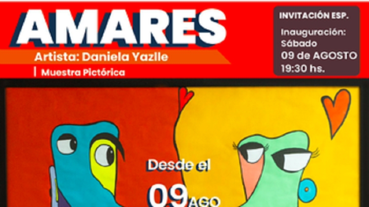 "Amares": una muestra pict&oacute;rica que invita a mirar el amor con otros ojos