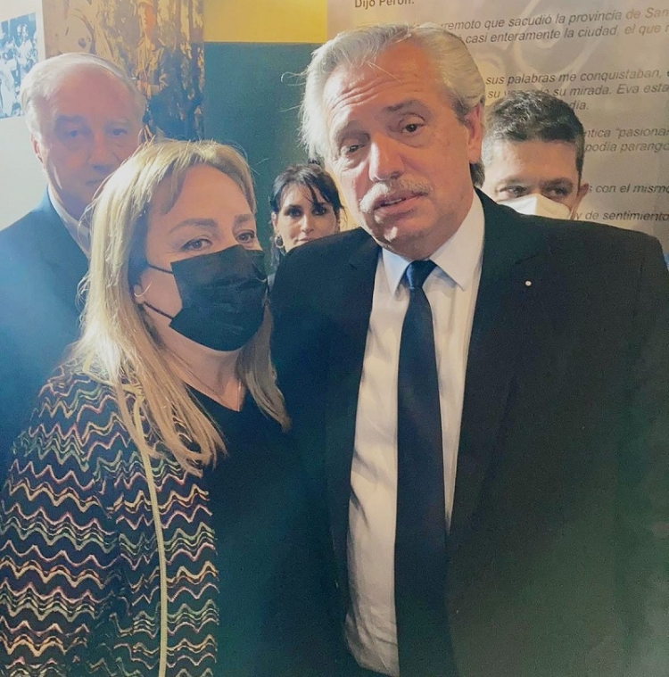 Diputada Ju&aacute;rez Orieta particip&oacute; de acto presidido por el Presidente Alberto Fern&aacute;ndez