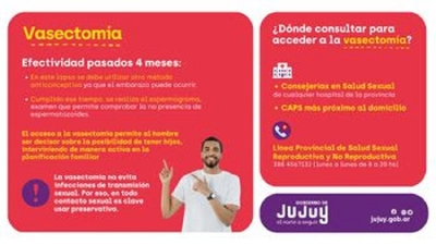 Vasectom&iacute;a: nuevo circuito de acceso para la solicitud