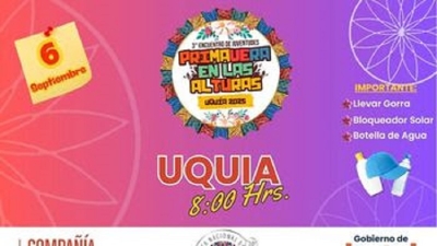 Primavera en las Alturas: Uqu&iacute;a celebrar&aacute; una fiesta de alegr&iacute;a