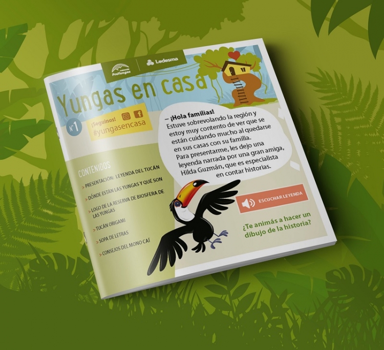 Ledesma y ProYungas editaron la primera revista interactiva para conocer las Yungas