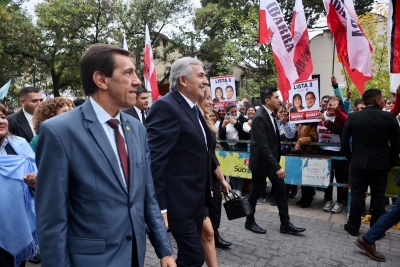 El mensaje de Morales describi&oacute; &ldquo;la provincia distinta que hicimos junto a todos los juje&ntilde;os&rdquo;,   dijo Sadir