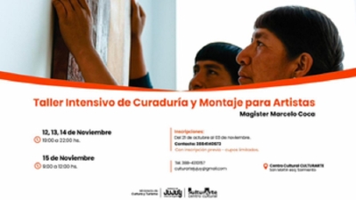 Marcelo Coca dicta un taller intensivo sobre curadur&iacute;a y montaje para artistas