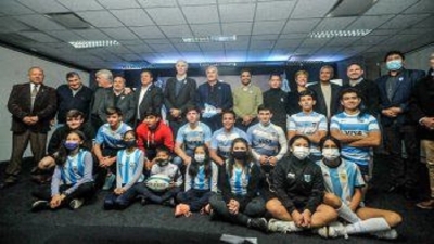 Morales present&oacute; el test match de Pumas frente a Escocia en Jujuy
