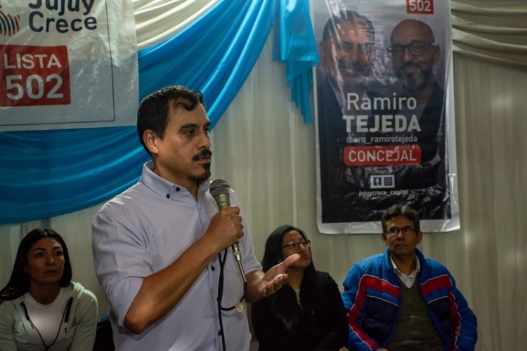 Chijra abri&oacute; sus brazos a candidatos de Jujuy Crece