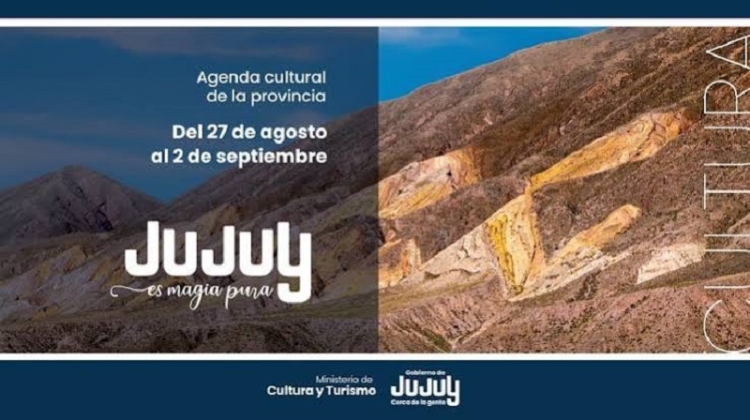 "Cultura en siete d&iacute;as": agenda semanal con propuestas en todo Jujuy