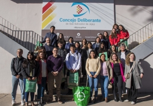 Reuni&oacute;n entre ediles e integrantes del concejo deliberante estudiantil