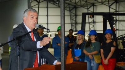 Morales inaugur&oacute; la planta de transferencia y clasificaci&oacute;n de residuos de Libertador