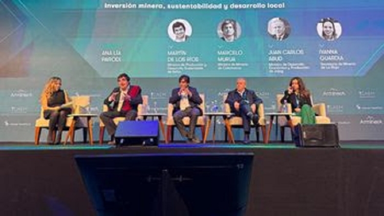 Abud destac&oacute; el potencial minero de Jujuy en ArMinera 2025