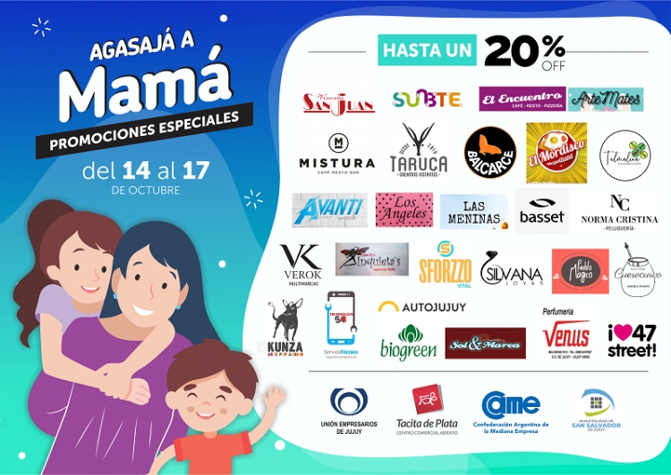 &ldquo;Agasaj&aacute; a mam&aacute;&rdquo; con las promos que brindan desde el Paseo Comercial Tacita de Plata