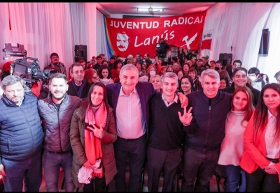 Morales en Lan&uacute;s: &ldquo;Asistimos al fin del ciclo kirchnerista&rdquo;