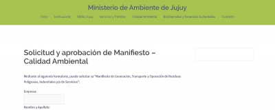 Se autoriza la adquisici&oacute;n de manifiestos para generadores de residuos peligrosos