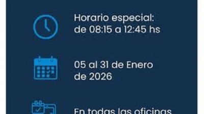 El Ministerio de Educaci&oacute;n informa horarios especiales de atenci&oacute;n durante enero