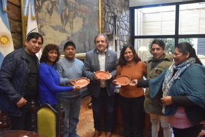 El vicegobernador recibi&oacute; al electo comisionado municipal de Uqu&iacute;a