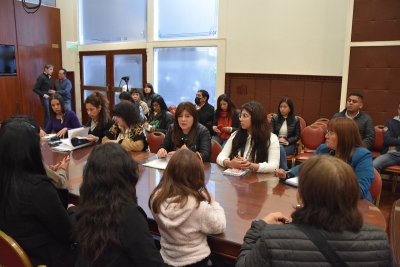 La comisi&oacute;n de igualdad de g&eacute;nero recibi&oacute; a un conjunto de mujeres autoconvocadas
