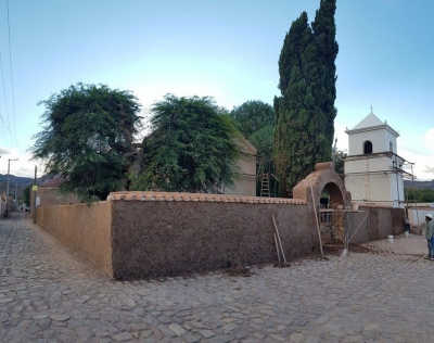 Iglesia de Uqu&iacute;a: destacables obras, con pronta finalizaci&oacute;n