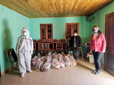 Refuerzos alimentarios en La Quiaca