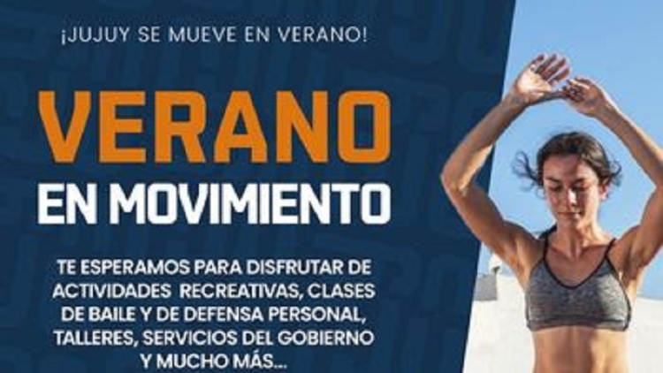 Comienzan las actividades de "Verano en movimiento"