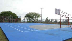 Culminaron obras de reparación de cancha en 70 Viviendas, Alto Comedero