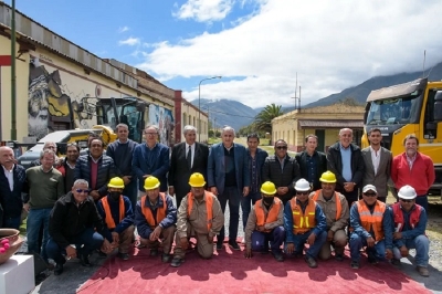 Volc&aacute;n - Tilcara. Morales puso en marcha obras de recuperaci&oacute;n de v&iacute;as del Tren Tur&iacute;stico