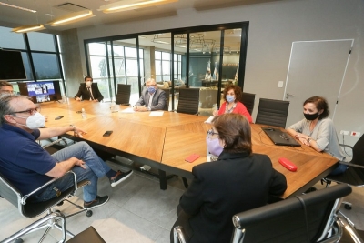 Analizaron obras a ejecutar con el cr&eacute;dito educativo