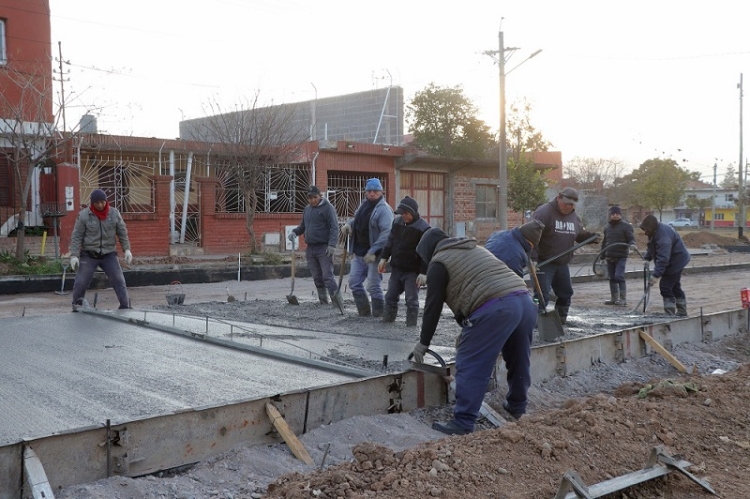 Palpal&aacute;: el municipio se encuentra pr&oacute;ximo a finalizar la obra de calle &aacute;frica