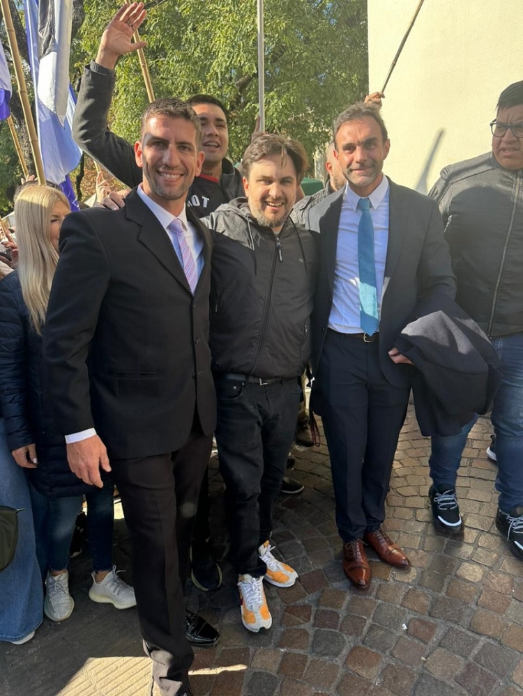 &ldquo;El precandidato a Senador Ezequiel Atauche acompa&ntilde;&oacute; a Ramiro Marra en su lanzamiento&rdquo;