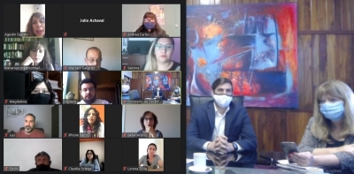 Funcionarios y empleados del ministerio de producci&oacute;n se capacitaron en perspectiva de g&eacute;nero