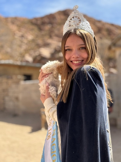 Misi&oacute;n Primavera; Martina Rauschenberger visitando la Provincia de Jujuy.
