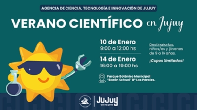 Verano Cient&iacute;fico en el Parque Bot&aacute;nico: una experiencia para despertar vocaciones