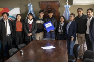 Ediles recibieron numerosos proyectos impulsados por el Concejo Deliberante Estudiantil