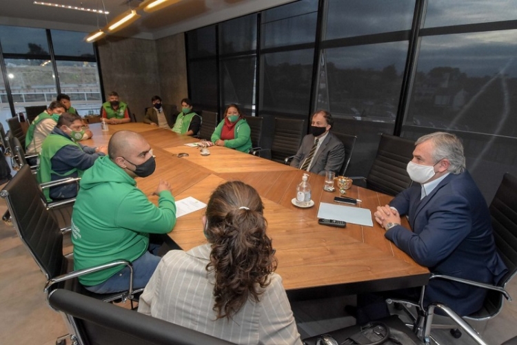 El gobierno se reuni&oacute; con referentes gremiales