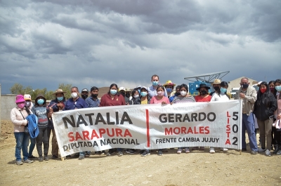 Sarapura llev&oacute; el mensaje de transformaci&oacute;n a la puna