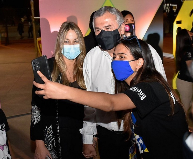 FNE. El gobernador acompa&ntilde;&oacute; a la juventud juje&ntilde;a en "Experiencia FNE 2021"