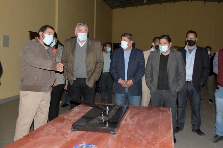 Morales inaugur&oacute; importantes obras en Puesto Viejo